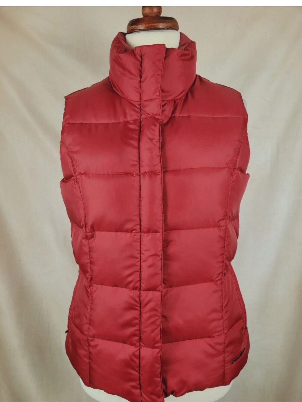Eddie Bauer Women's Goose Down Puffer Vest Size Large